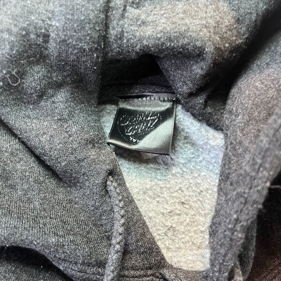 Santa Cruz Heather Grey Pullover Hoodie Pink & Orange Logo Graphic - Picture 3 of 4